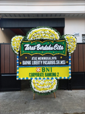 Papan Bunga Duka di Koto Baru