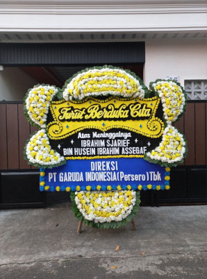 Papan Bunga Duka di Koto Baru