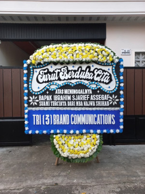 Papan Bunga Duka di Koto Baru